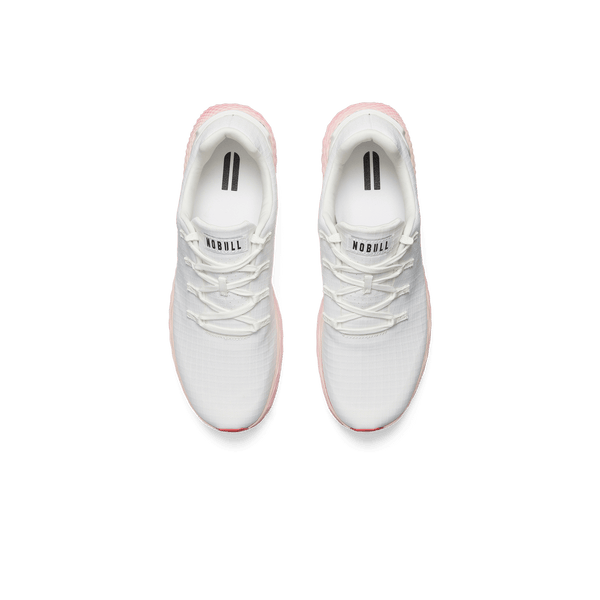 White Cherry Allday Ripstop Shoes Above Angle.