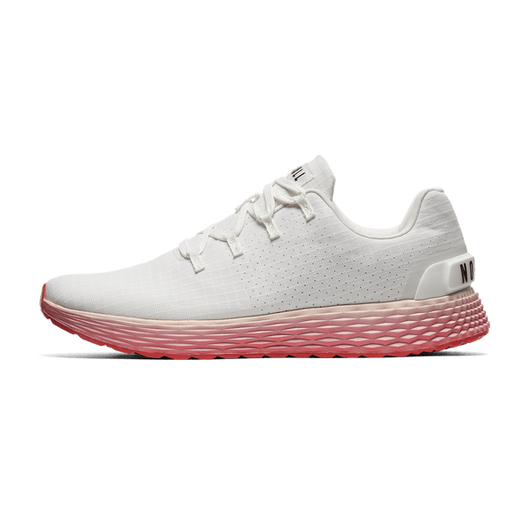 White Cherry Allday Ripstop Shoes Side Angle.