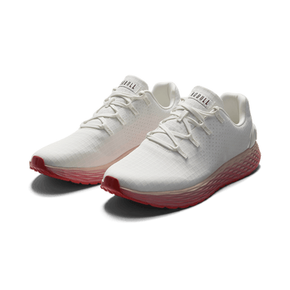 White Cherry Allday Ripstop Shoes Front Side Angle.