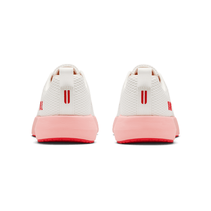 White Classic Sunrise Drive 2 Shoe Back Angle.