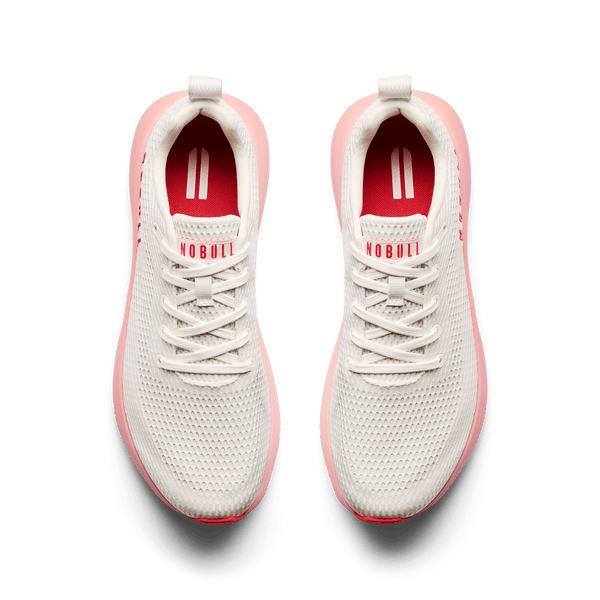 White Classic Sunrise Drive 2 Shoe Overhead Angle.