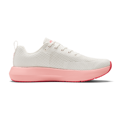 White Classic Sunrise Drive 2 Shoe Medial Angle.
