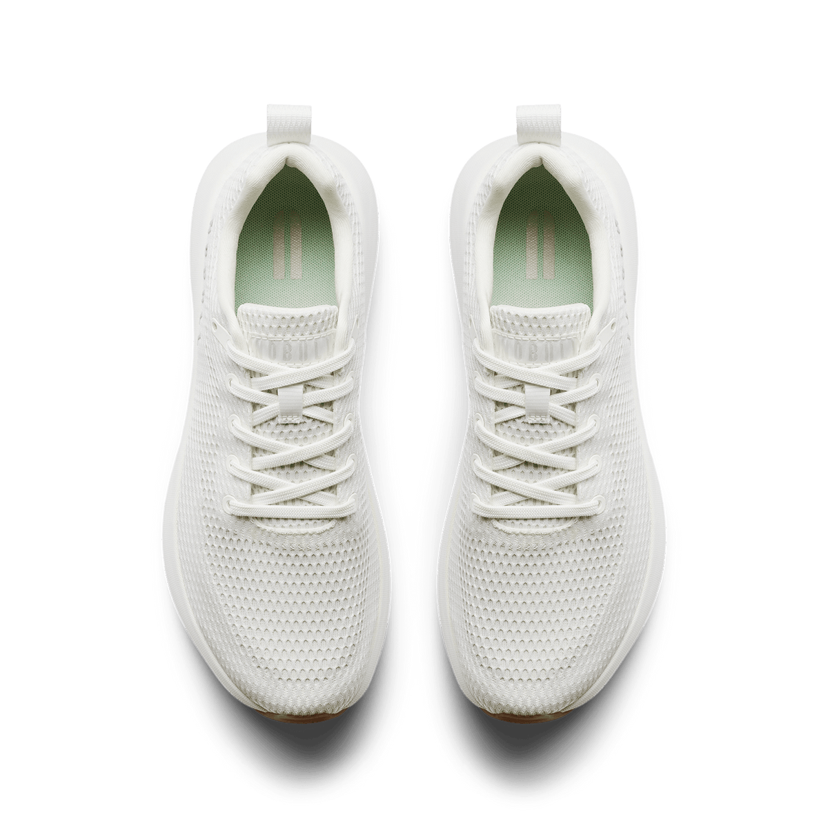 Classic White Gum Drive 2 Shoe Overhead Angle.