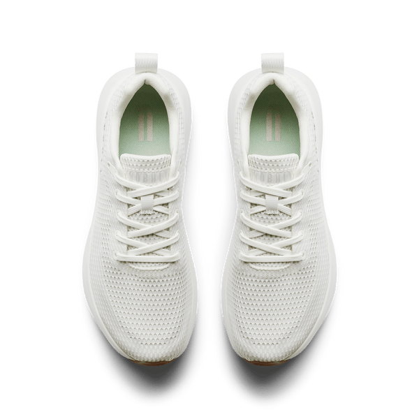 Classic White Gum Drive 2 Shoe Overhead Angle.