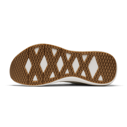 Classic White Gum Drive 2 Shoe Bottom Angle.