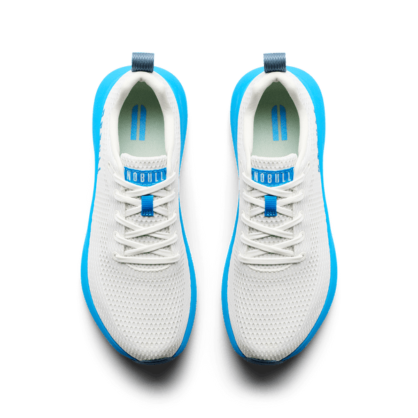 Classic White Urban Blue Drive 2 Shoe Overhead Angle.