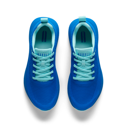 Electric Blue Reef Drive 2 Shoe Overhead Angle.