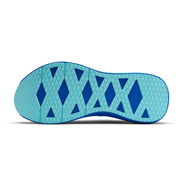 Electric Blue Reef Drive 2 Shoe Bottom Angle.