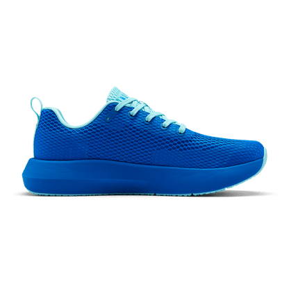 Electric Blue Reef Drive 2 Shoe Medial Angle.