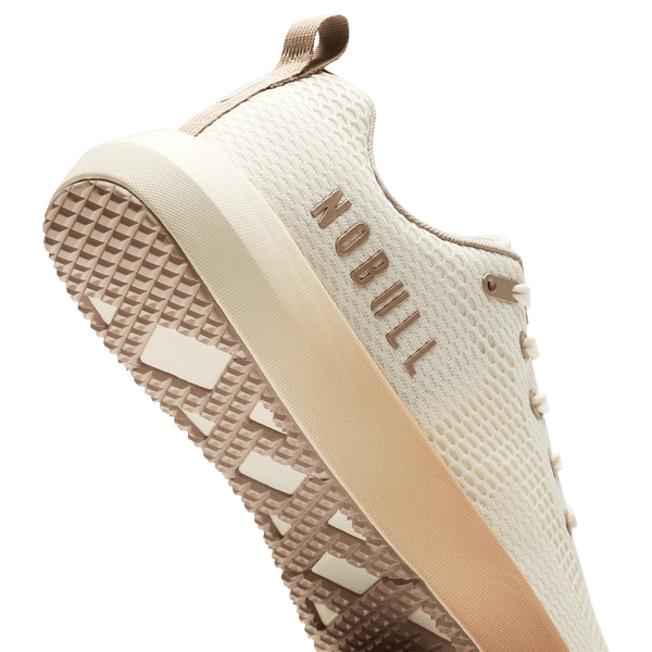 Mineral White Latte DRIVE 2 Shoe Detail Angle.