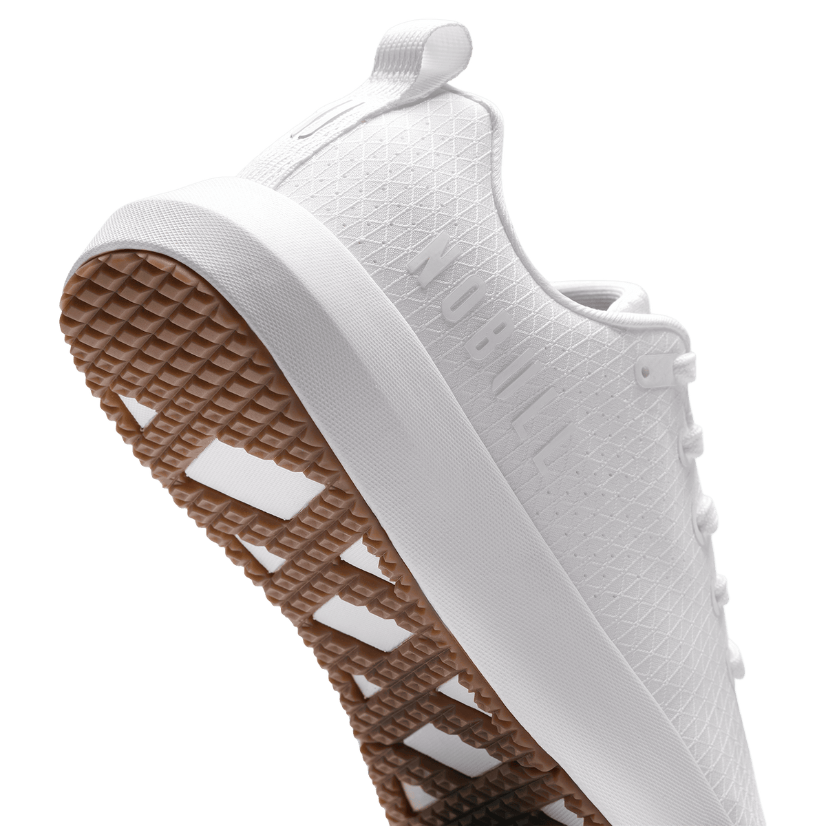 Classic White Gum Drive 2 Ripstop Shoe Detail Angle.