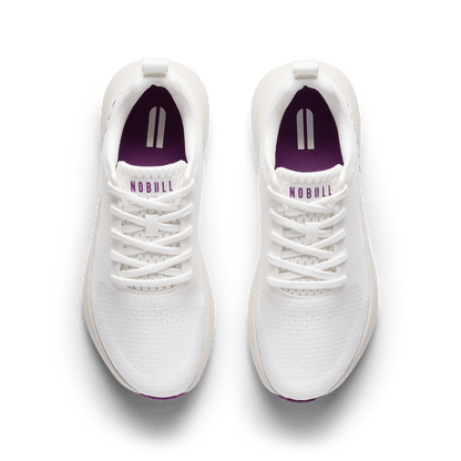 Classic White Purple Magic Drive 2 Ripstop Shoe Overhead Angle.