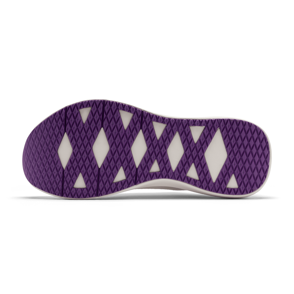 Classic White Purple Magic Drive 2 Ripstop Shoe Bottom Angle.