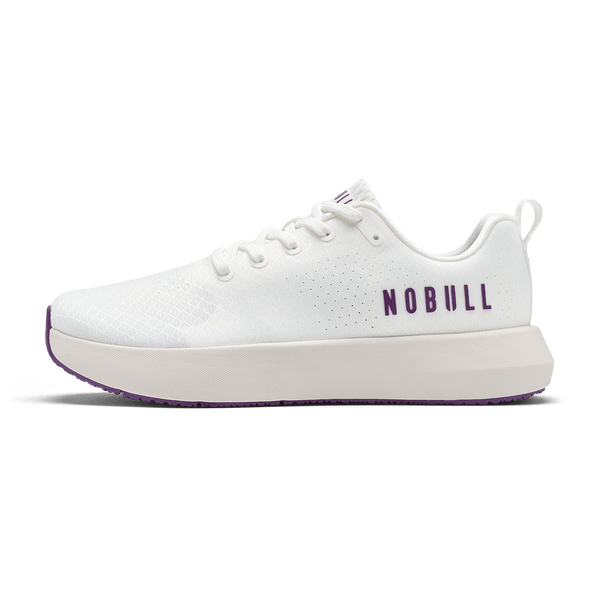 Classic White Purple Magic Drive 2 Ripstop Shoe Side Angle.