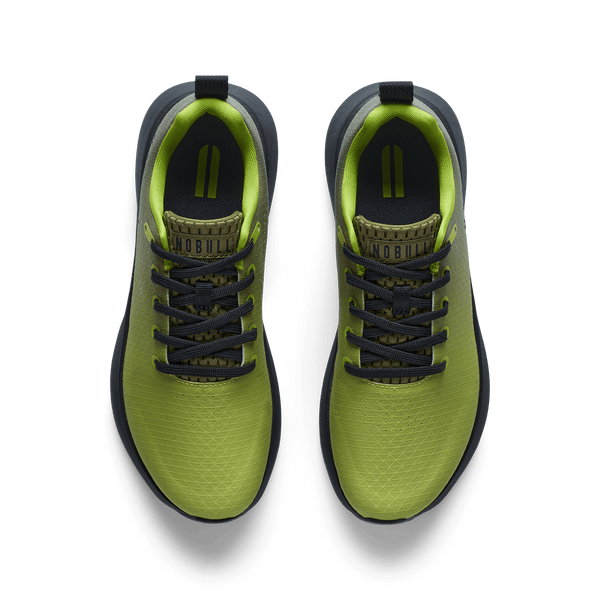 Lichen Green Jet Black Drive 2 Ripstop Shoe Overhead Angle.