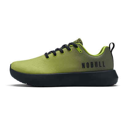 Lichen Green Jet Black Drive 2 Ripstop Shoe Side Angle.