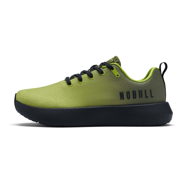 Lichen Green Jet Black Drive 2 Ripstop Shoe Side Angle.