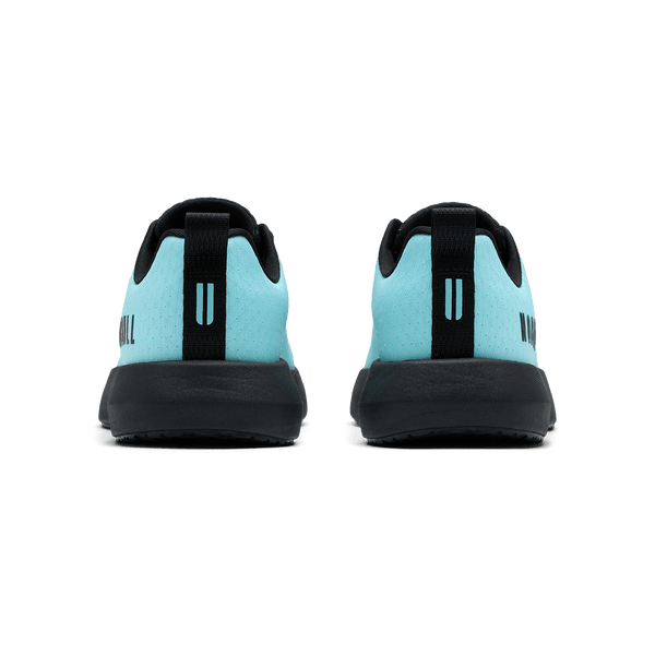 Reef Jet Black Drive 2 Ripstop Shoe Back Angle.