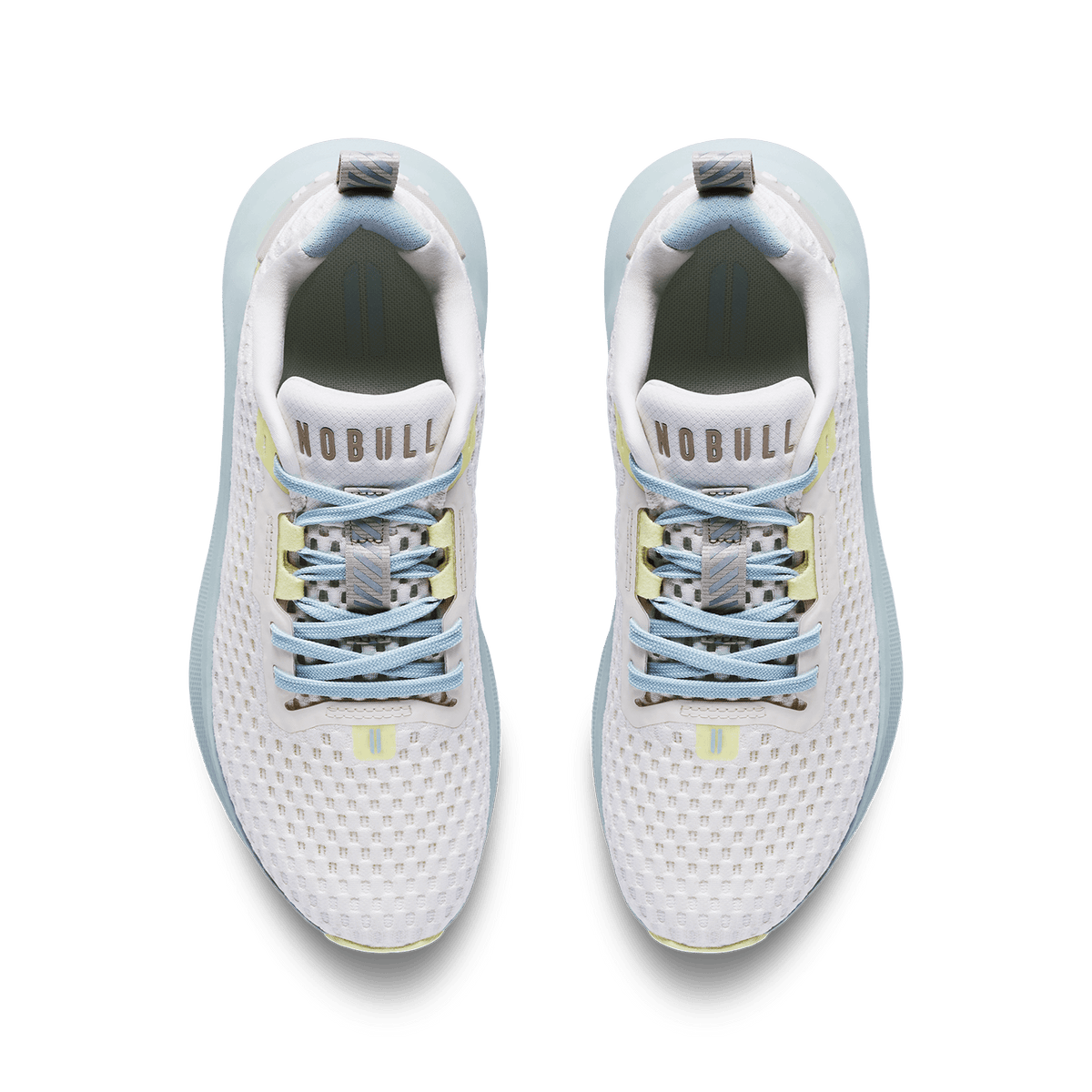 Mineral White Blue Haze Journey 2 Shoe Overhead Angle.