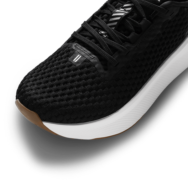 Jet Black Journey 2 Shoe Detail Angle.