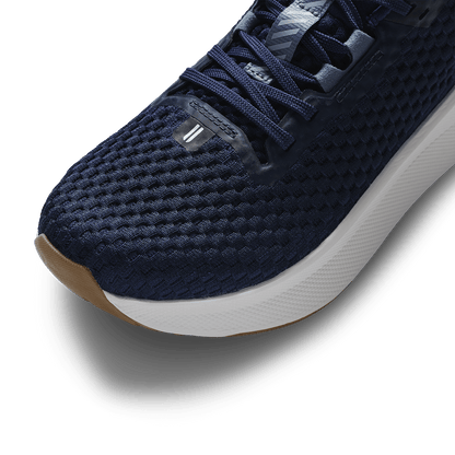 Night Navy Light Gray Journey 2 Shoe Detail Angle.