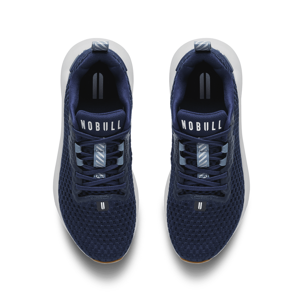 Night Navy Light Gray Journey 2 Shoe Overhead Angle.