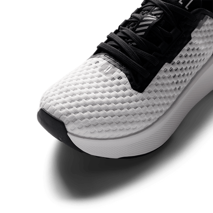 Classic White Jet Black Journey 2 Shoe Detail Angle.