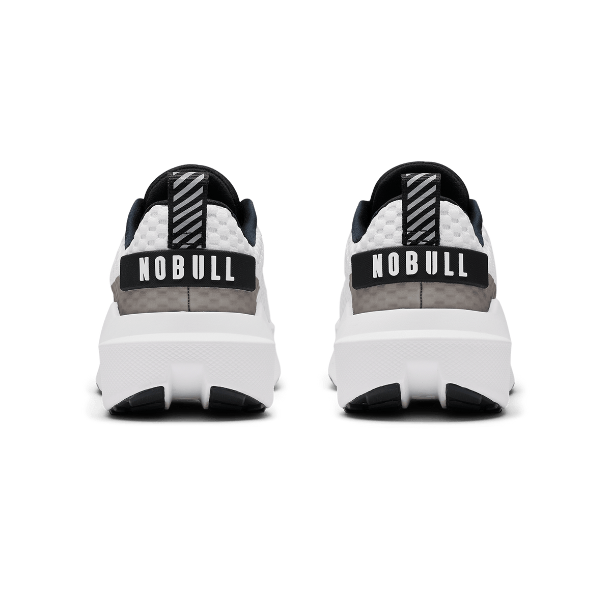 Classic White Jet Black Journey 2 Shoe Back Angle.