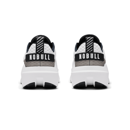 Classic White Jet Black Journey 2 Shoe Back Angle.