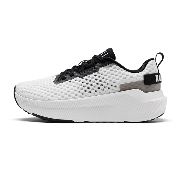 Classic White Jet Black Journey 2 Shoe Side Angle.