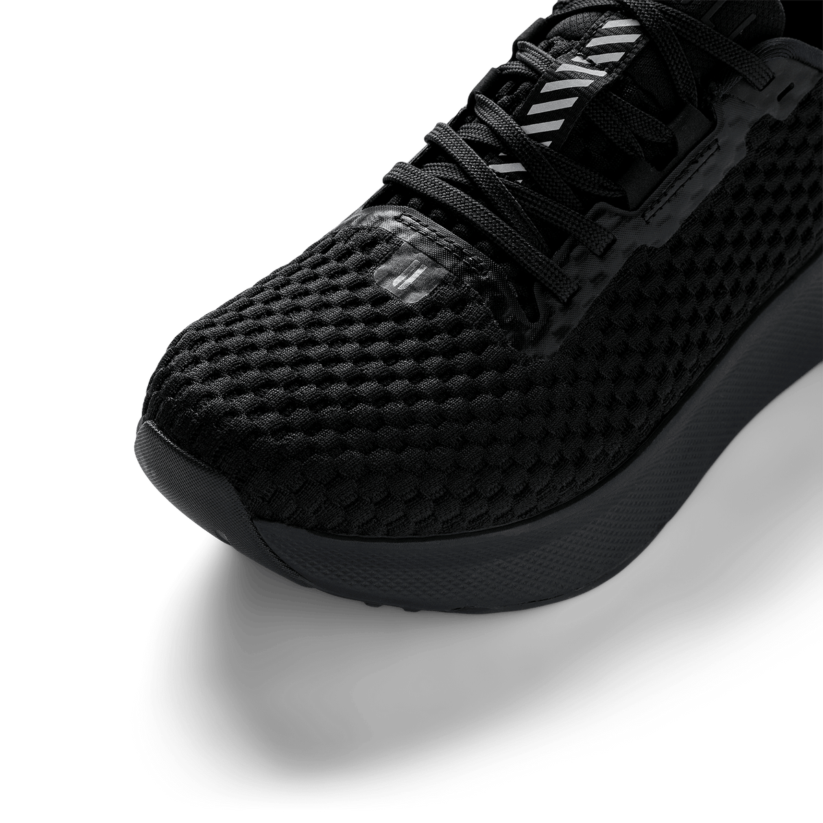 Triple Black Journey 2 Shoe Detail Angle.