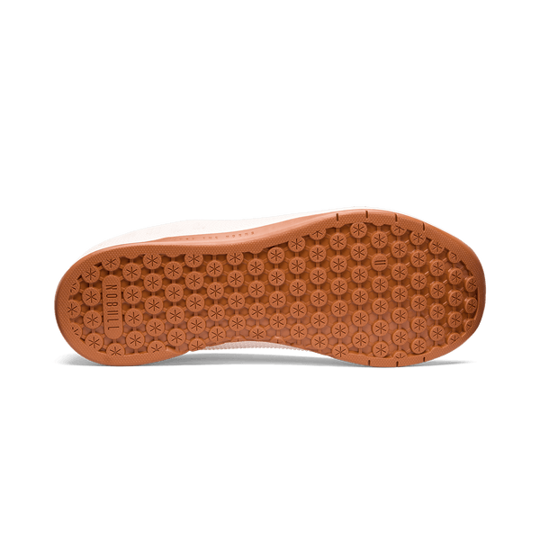 Pearl White Outwork Shoes Bottom Angle.