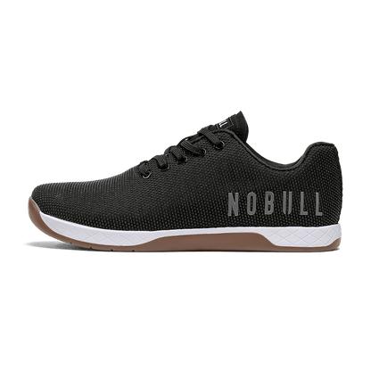 Black White Gum Outwork Shoes Side Angle.