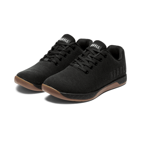 Black Gum Outwork Shoes Front Side Angle.