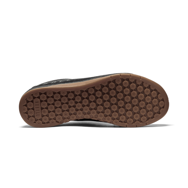 Black Gum Outwork Shoes Bottom Angle.