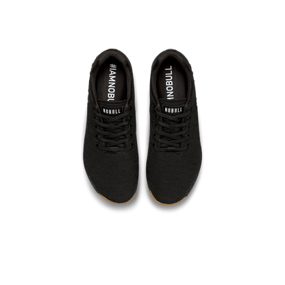 Black Gum Outwork Shoes Above Angle.