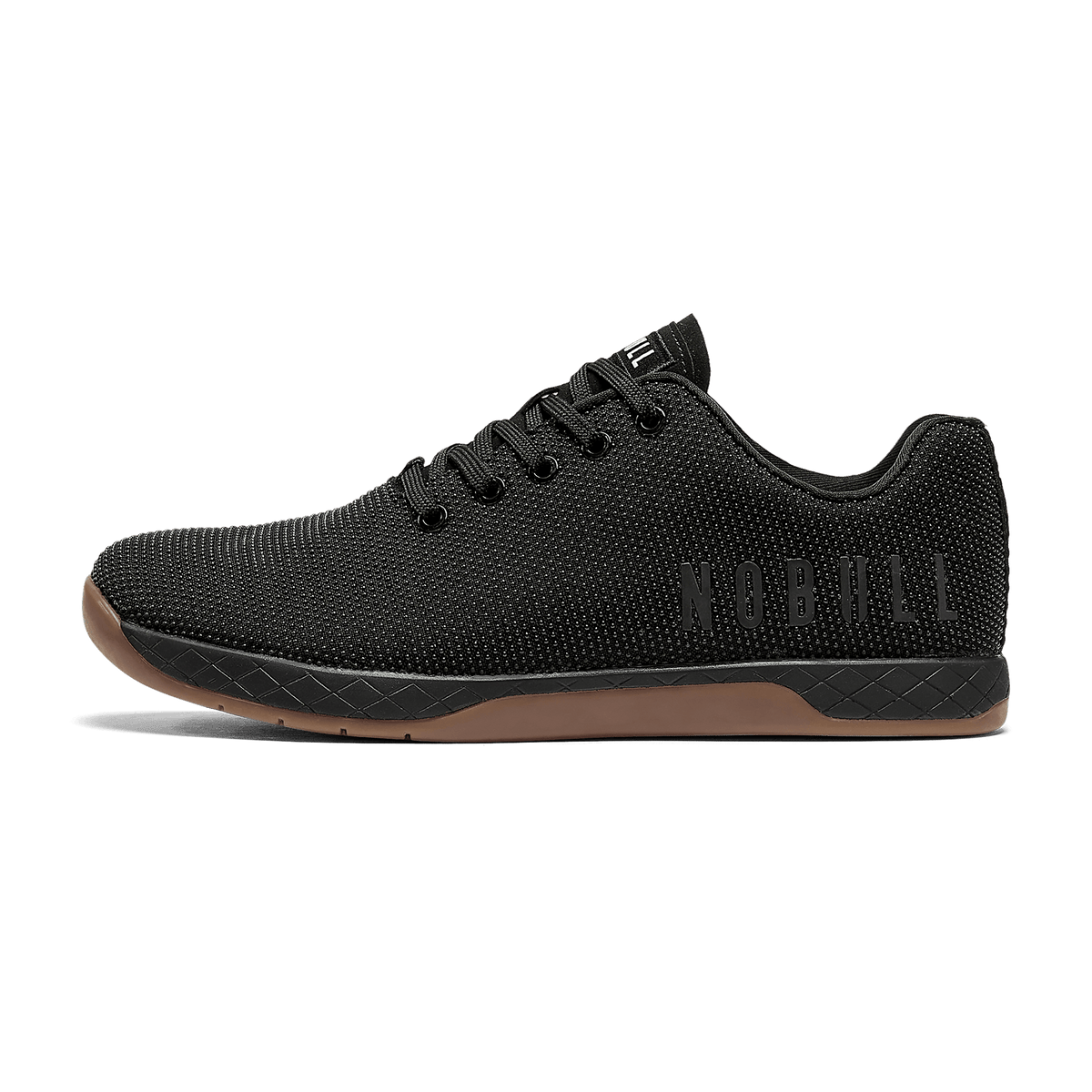 Black Gum Outwork Shoes Side Angle.