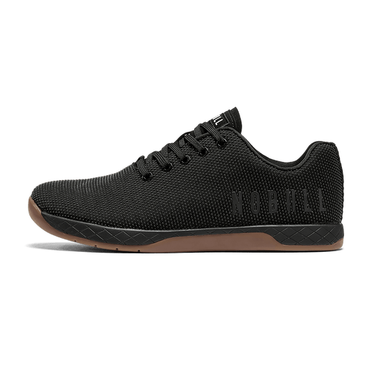 Black Gum Outwork Shoes Side Angle.