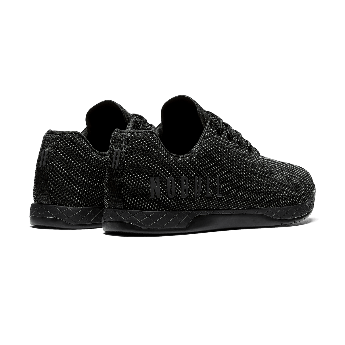 Triple Black Outwork Shoes Back Side Angle.