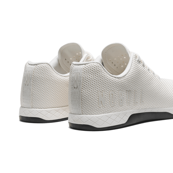 Cream Outwork Shoe Back Side Angle.