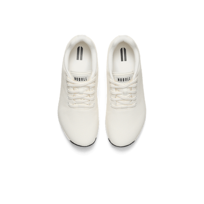 Cream Outwork Shoe Above Angle.