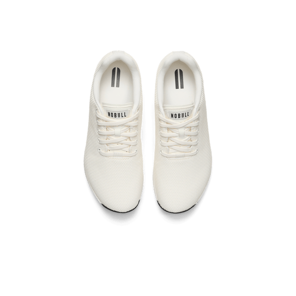 Cream Outwork Shoe Above Angle.
