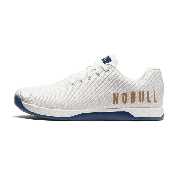 White Stadium Outwork Shoe Side Angle.