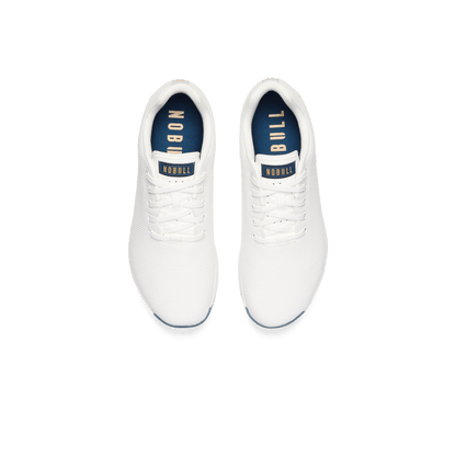 White Stadium Outwork Shoe Above Angle.