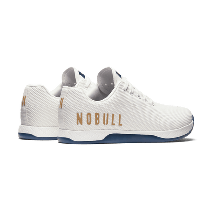 White Stadium Outwork Shoe Back Side Angle.
