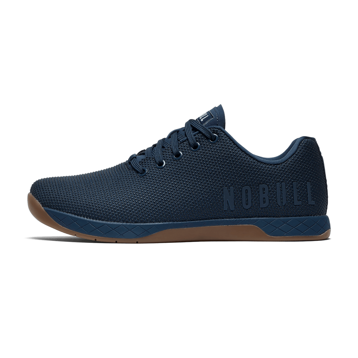 Navy Gum Outwork Shoes Side Angle.