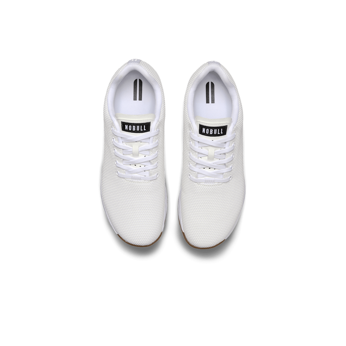 White Gum Outwork Shoes Above Angle.