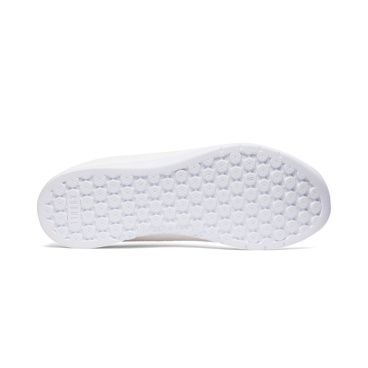White Outwork Shoes Bottom Angle.