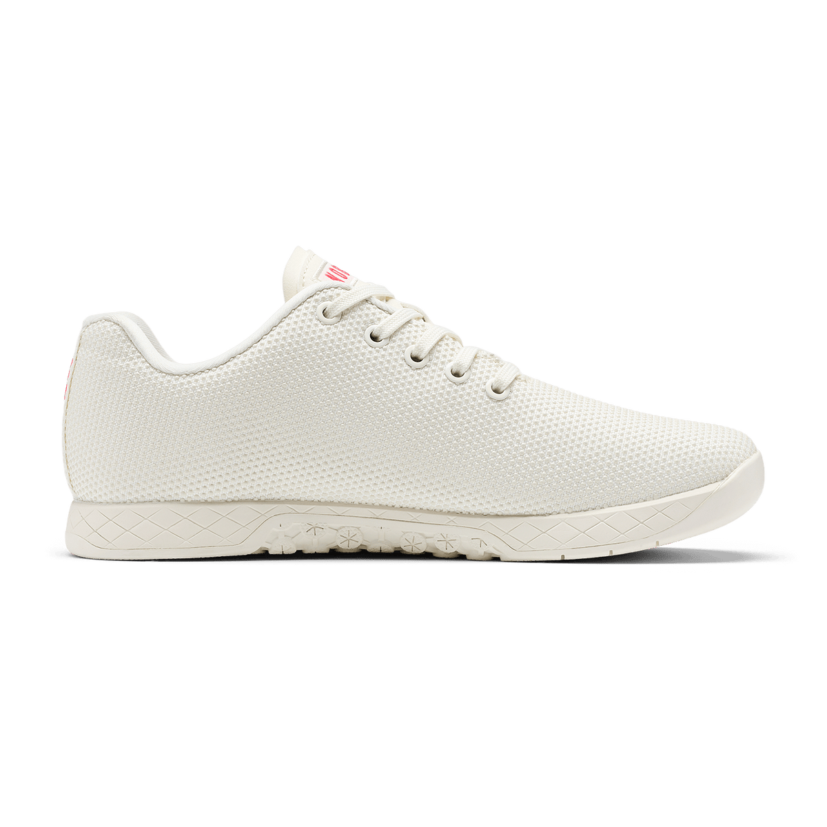 Classic White NOBULL Outwork Shoes Medial Angle.