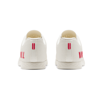 Classic White NOBULL Outwork Shoes Back Angle.